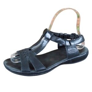 Keen Emerald City Women Sandal Size 6 Casual Comfort Travel Black Leather